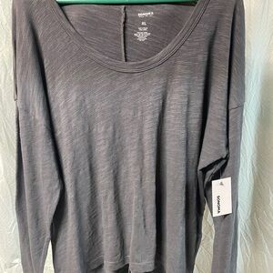 Sonoma Women's Charcoal Long Sleeve Tee